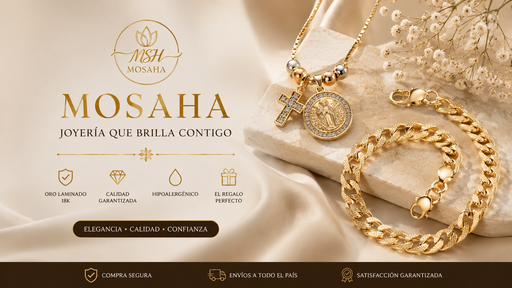 MOSAHA · Joyería que brilla contigo